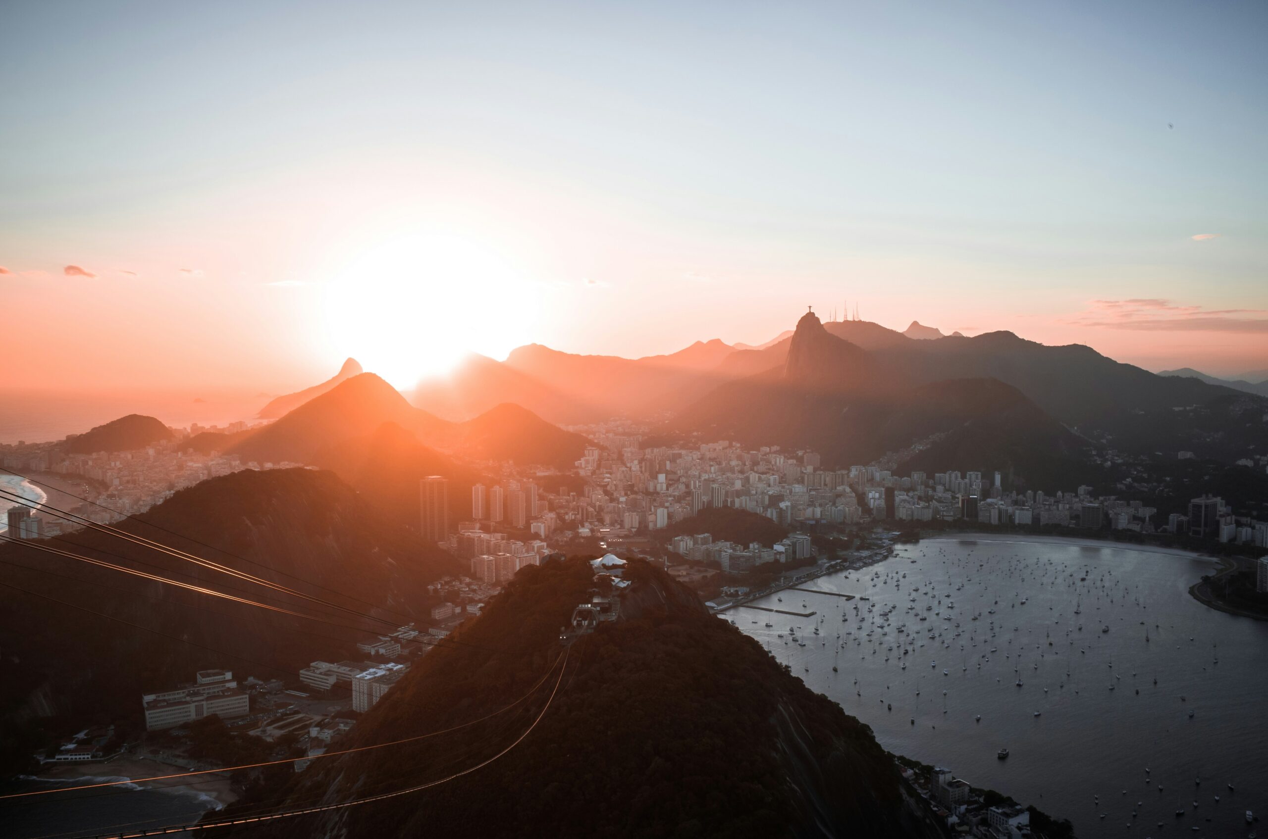 Sunset in Rio